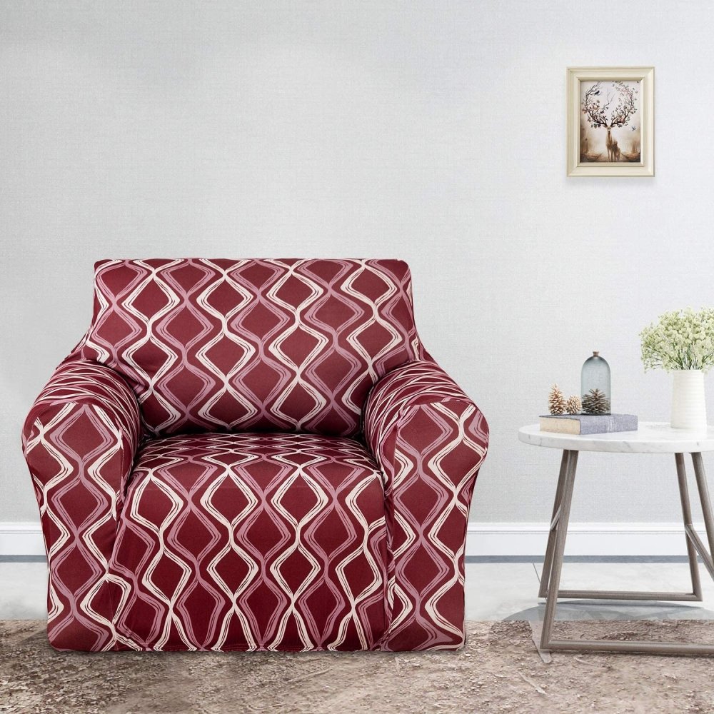 Stretch Sofa Cover Printed Couch Covers Armchair Slipcovers For